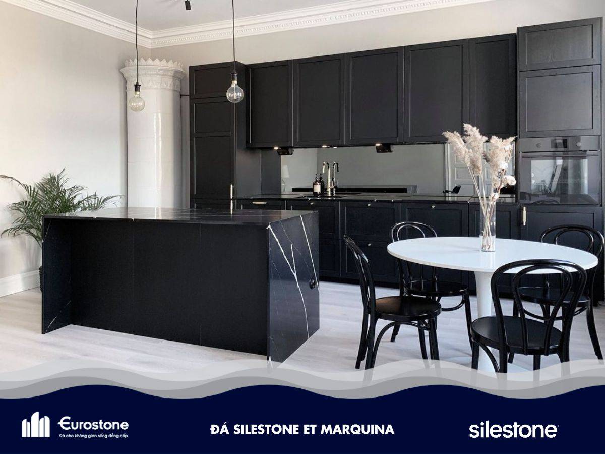 Đá Silestone Et Marquina bàn bếp