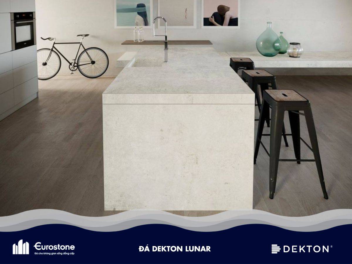 đá ốp mặt bếp dekton lunar