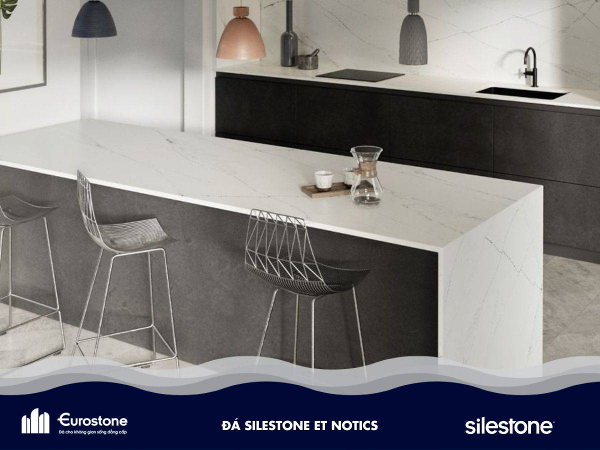 Đá Silestone Et Notics làm bàn bếp