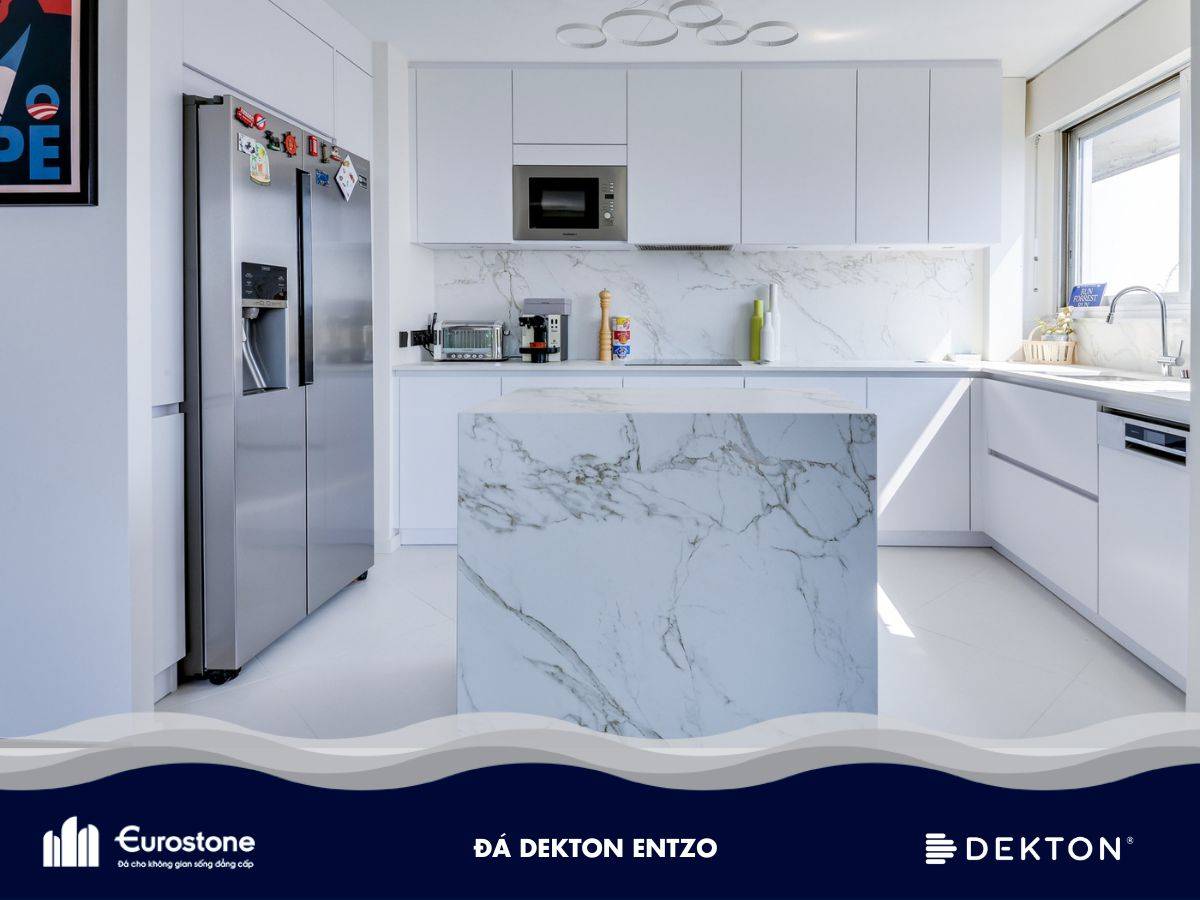 đá làm bếp dekton entzo