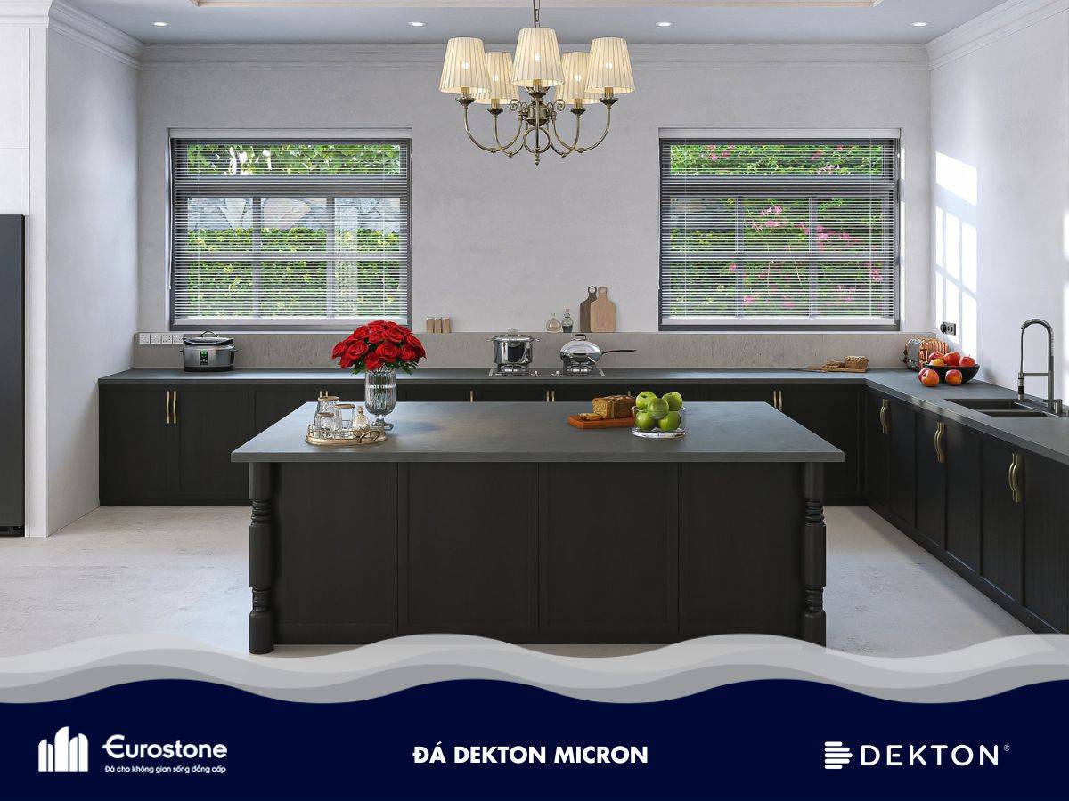 đá bàn bếp dekton micron