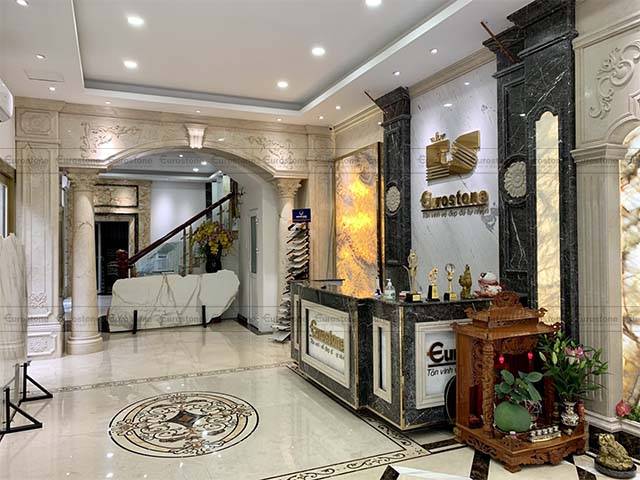 mẫu đá ốp trụ cổng