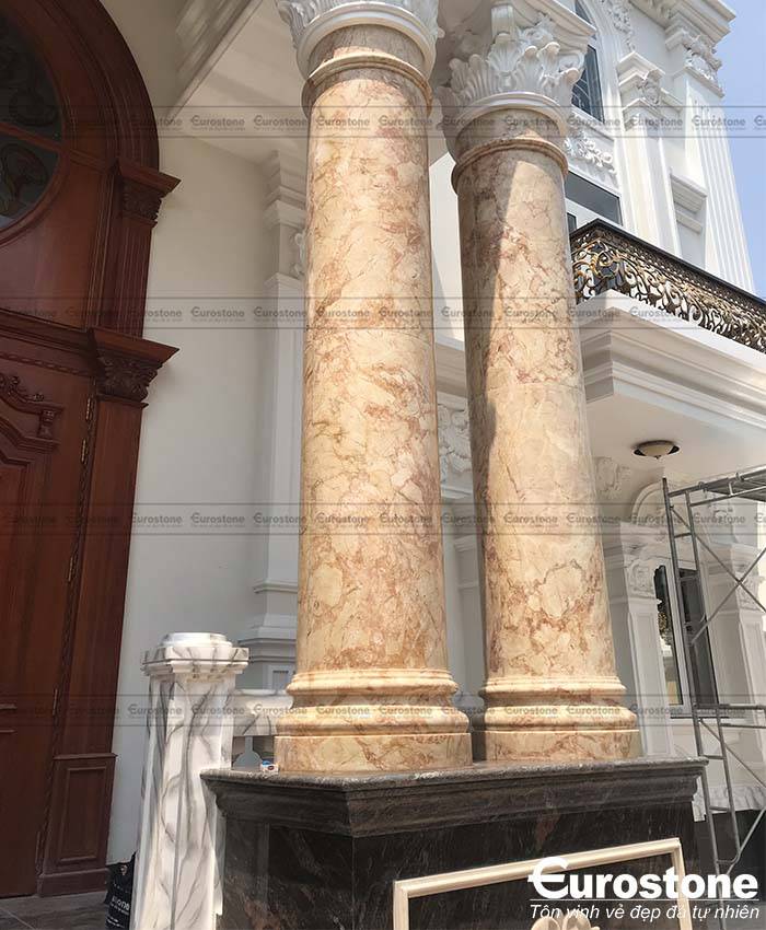 mẫu đá ốp trụ cổng đẹp