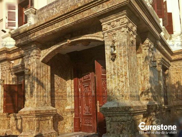 đá granite ốp mặt tiền