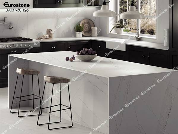 bàn đá bếp ethereal haze