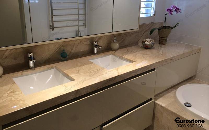 mẫu bàn đá lavabo đẹp