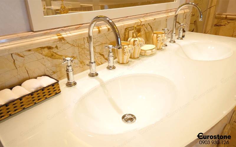 lavabo bàn đá