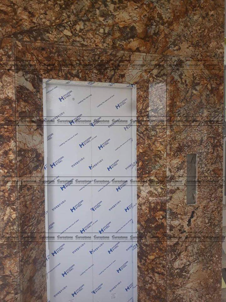 mặt tiền thang máy đẹp