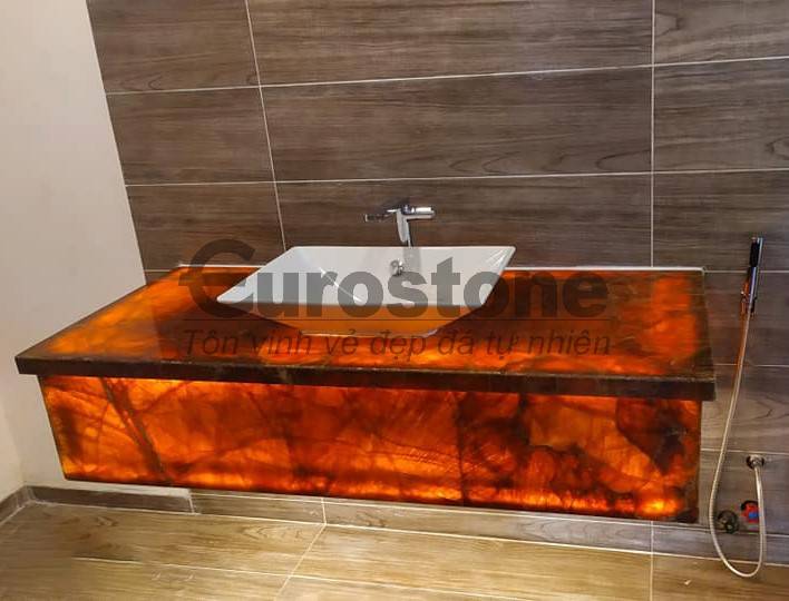 bàn đá nhà vệ sinh