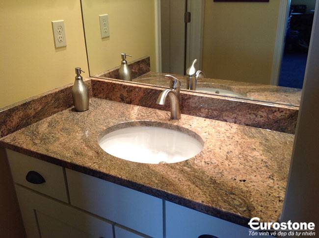 chậu rửa mặt bàn đá