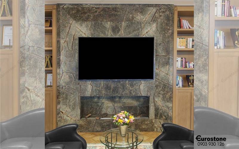 đá ốp vách tivi