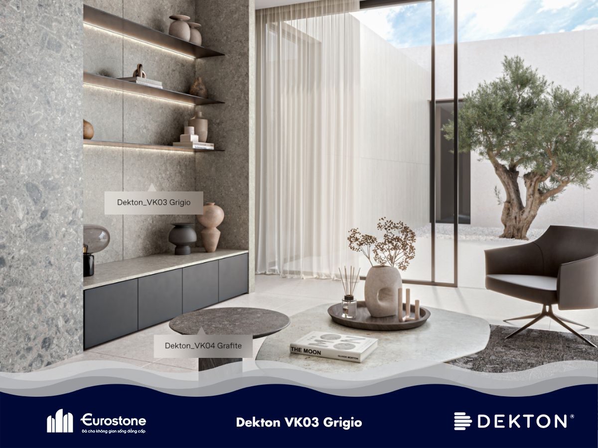 Đá Dekton VK03 Grigio
