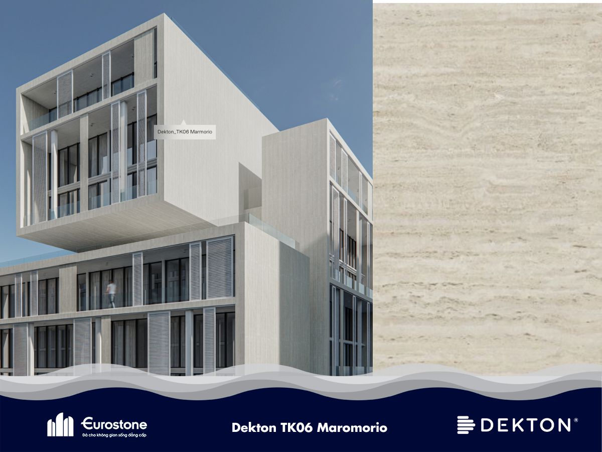 Đá Dekton TK06 Marmorio