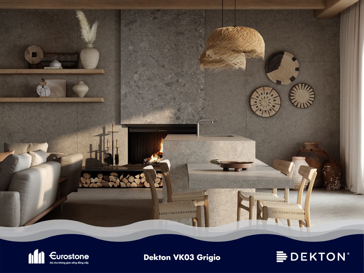 Đá Dekton VK03 Grigio