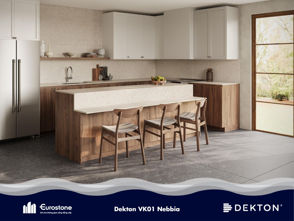 Đá Dekton VK01 Nebbia
