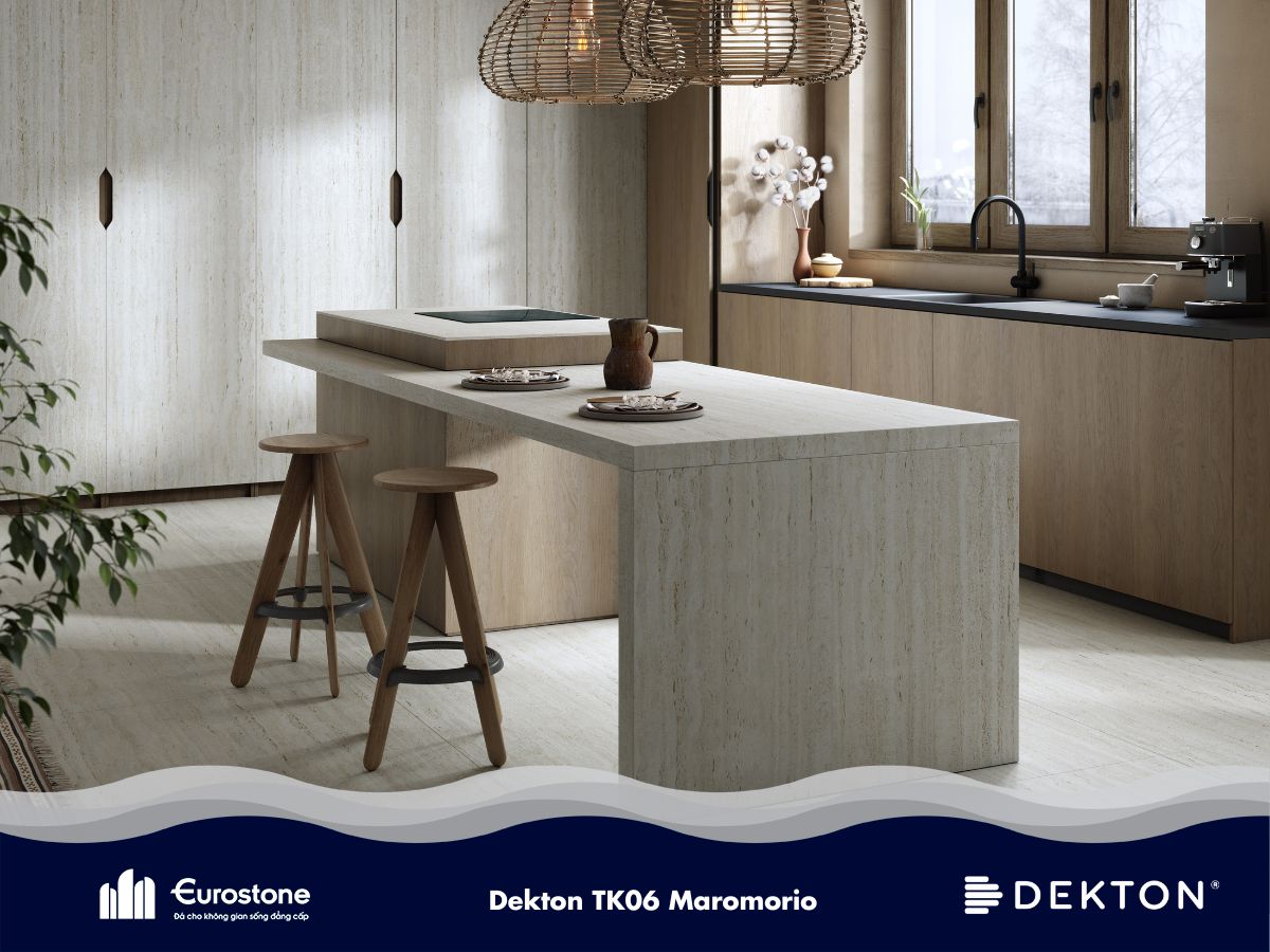 Đá Dekton TK06 Marmorio