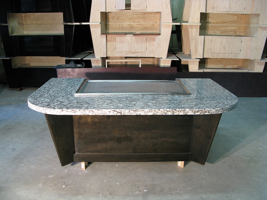 Đá Granite Metallica (Đá Trắng Mắt Rồng)