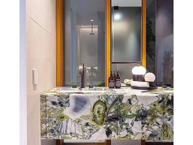 Đá Marble (Cẩm Thạch) Ice Green