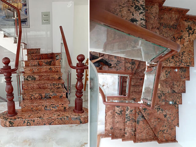 Đá Granite Alaska Red