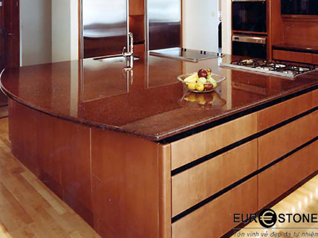 Đá Granite Đỏ Ruby Ấn Độ