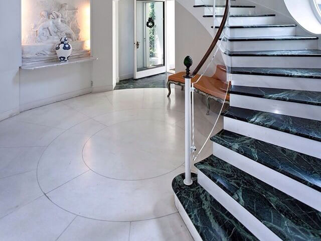 Đá Marble India Green (Xanh Napoli)