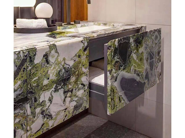 Đá Marble (Cẩm Thạch) Ice Green