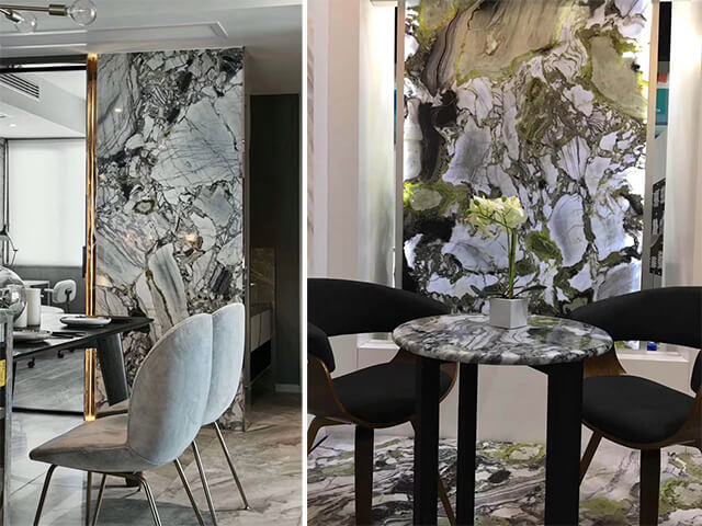 Đá Marble (Cẩm Thạch) Ice Green