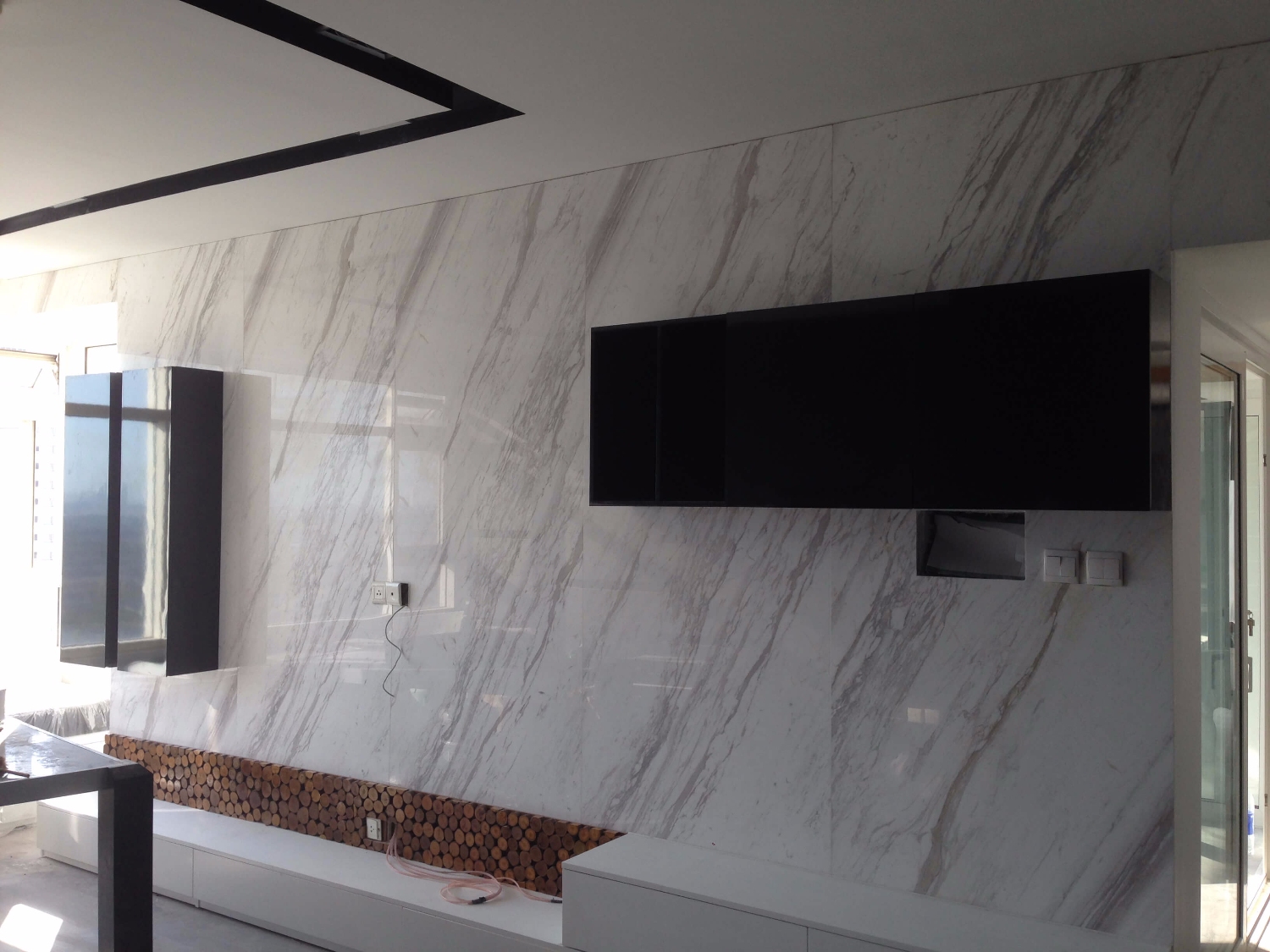 Đá Marble Trắng Vân Mây(Volakas)