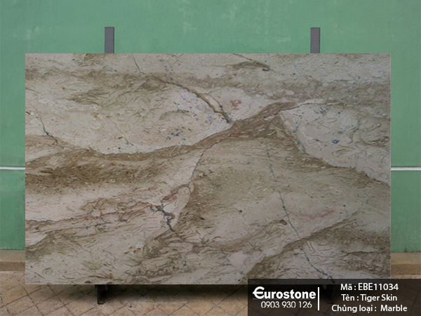 Đá Marble (Cẩm Thạch) Tiger Skin – Thổ Nhĩ Kỳ