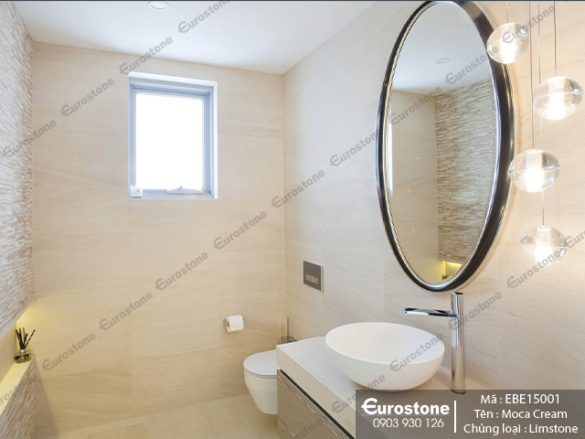 Đá Limstone Moca Cream