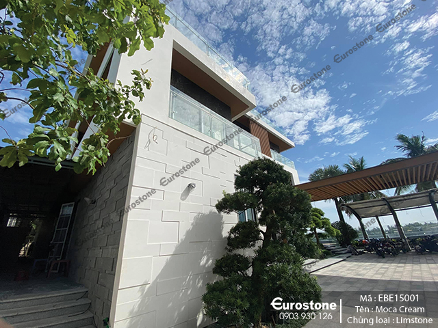 Đá Limstone Moca Cream