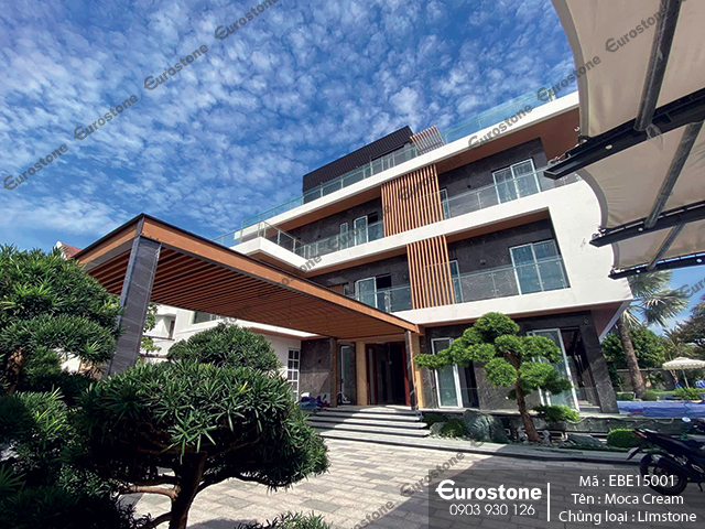 Đá Limstone Moca Cream