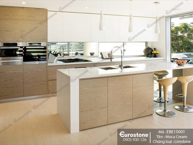 Đá Limstone Moca Cream