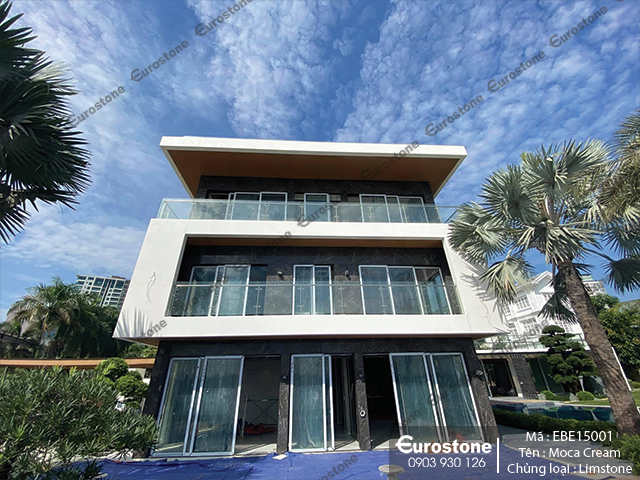 Đá Limstone Moca Cream