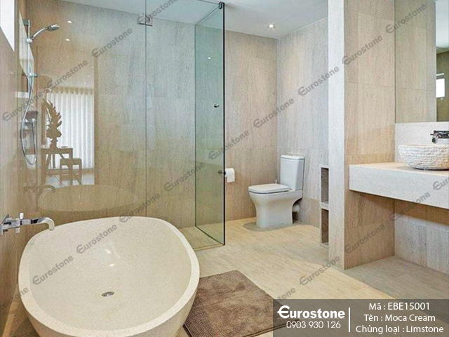 Đá Limstone Moca Cream