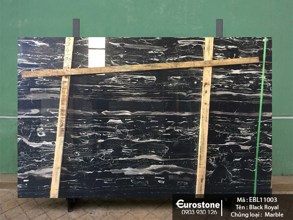 Đá Marble Black Royal