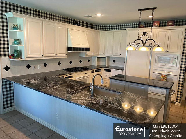 Đá Granite Black Forest