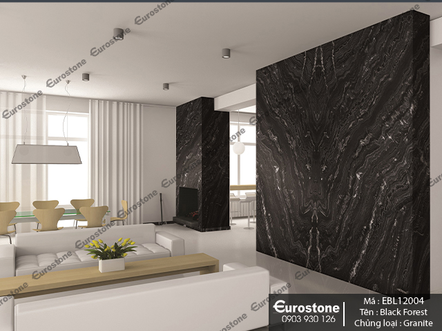 Đá Granite Black Forest