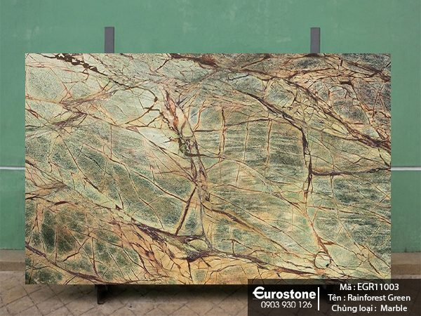 Đá Marble Rainforest Green