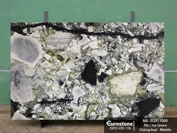 Đá Marble (Cẩm Thạch) Ice Green
