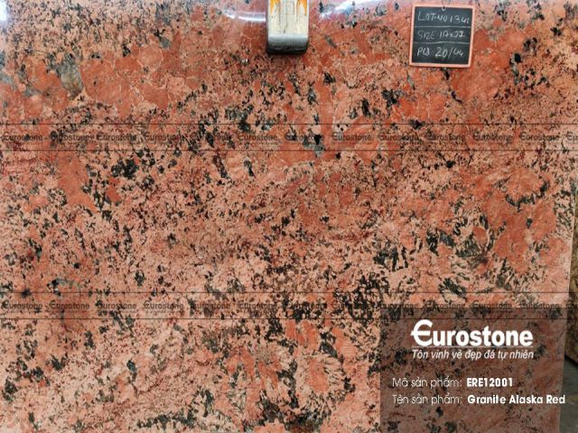 Đá Granite Alaska Red
