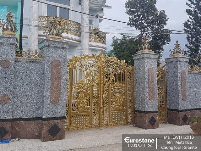 Đá Granite Metallica (Đá Trắng Mắt Rồng)