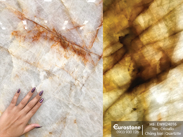 Đá Cristallo Quartzite