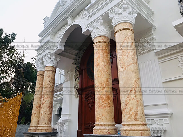 Đá Marble (Cẩm Thạch) Sky Gold