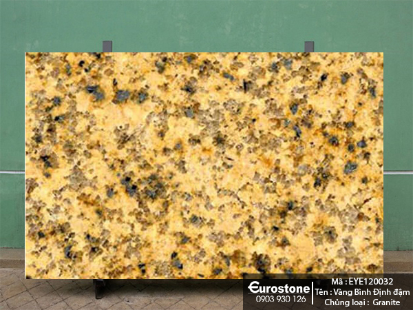 Đá Granite Vàng Bình Định đậm