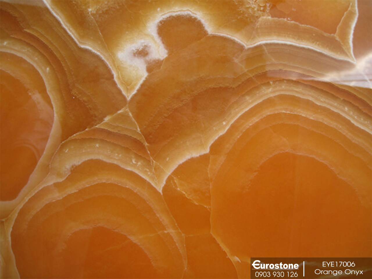 Đá xuyên sáng Orange