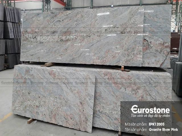Đá Granite River Pink