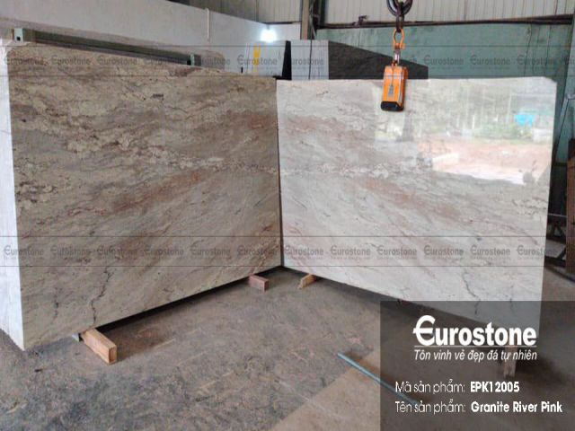 Đá Granite River Pink