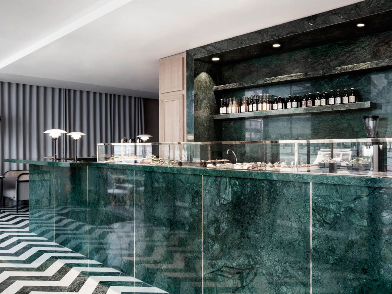 Đá Marble India Green (Xanh Napoli)