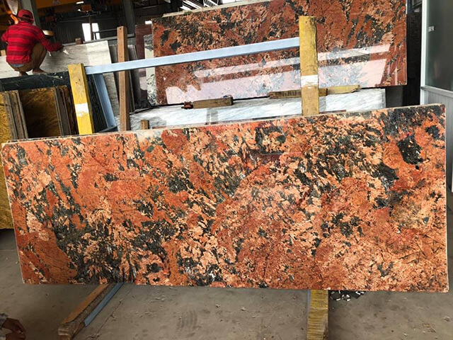 Đá Granite Alaska Red